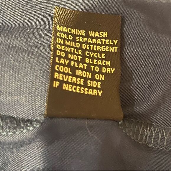 DG2 By Diane Gilman Blue Long Sleeve Tunic Blouse Size Medium New with Tags - Picture 6 of 7